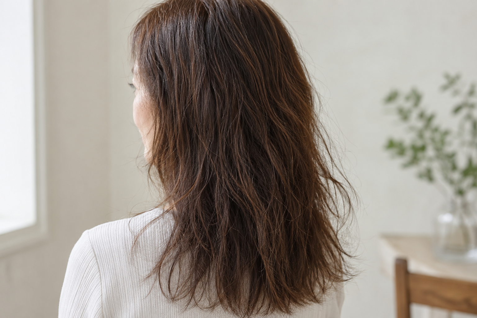 パサついてまとまらない